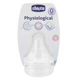 Tetină silicon, flux normal, 2 bucăți, 81625, Chicco