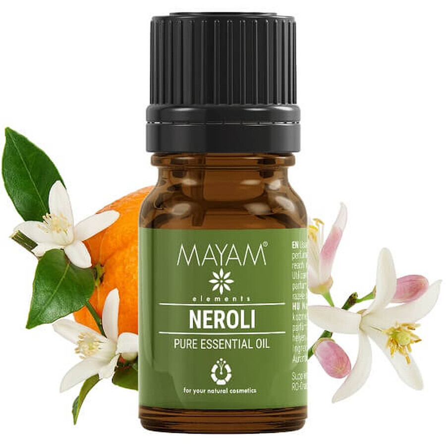 Ulei esential de Neroli, M-1270, 2 ml, Mayam