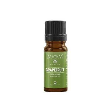 Ulei esential grapefruit, 10 ml, Mayam