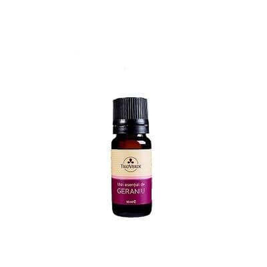 Ulei esential natural Geranium ,10ML,Trio Verde