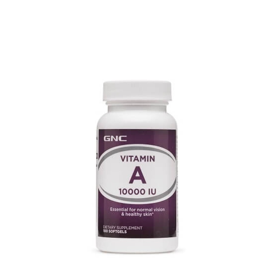 Vitamina A 10.000 UI ( 004212), 100 capsule, GNC