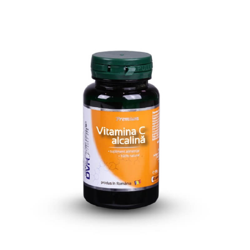 diferenta dintre vitamina c si vitamina c alcalina Vitamina C alcalina, 60 capsule, Dvr Pharm