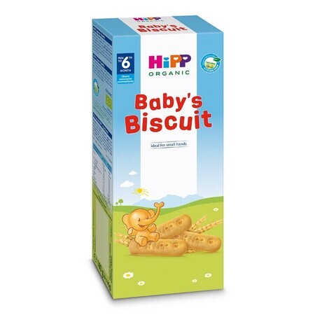 Biscuiti pentru copii, Gr. 6 luni, 150 g, Hipp