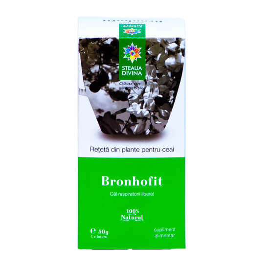 Bronhofit ceai, 50 g, Steaua Divina Vitamine si suplimente