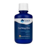 Cal Mag Zinc 200 mg, 473 ml, Trace Minerals