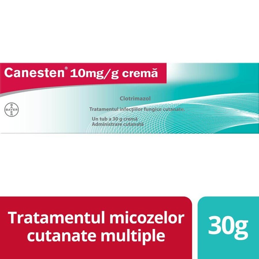 Canesten cremă 10 mg/g, 30 g, Bayer