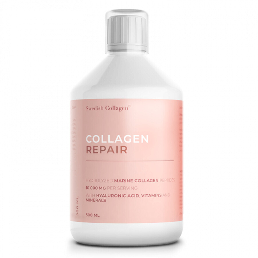 Colagen Lichid Repair cu Acid Hialuronic + Vitamine + Minerale 10.000 mg, 500 ml, Swedish Collagen recenzii