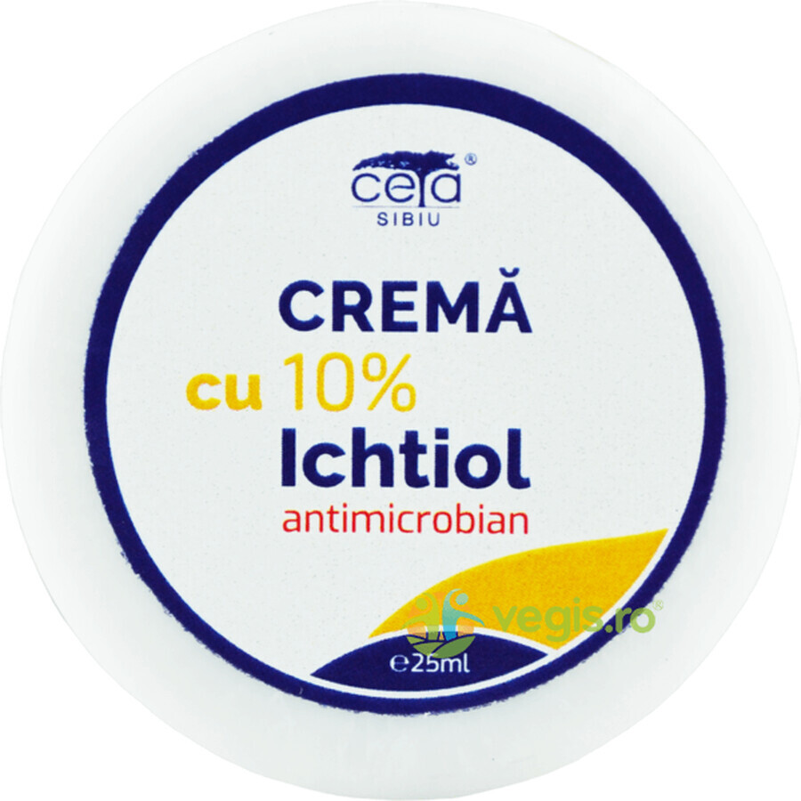 Crème Ichtyol 10%, 25 ml, Ceta Sibiu