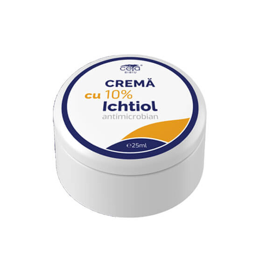 Crème Ichtyol 10%, 25 ml, Ceta Sibiu