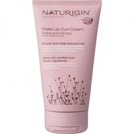 Crema de definire si hidratare organica pentru parul cret sau ondulat cu efect antifrizz Wake Up Curl, 150 ml, Naturigin