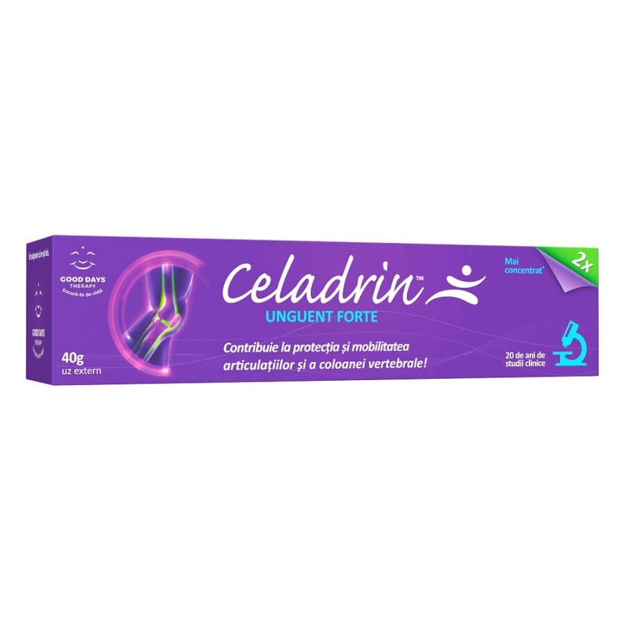 Celadrin Unguent Forte, 40 g, Good Days Therapy