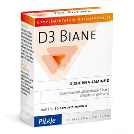 D3 Biane, 30 capsule, PiLeje