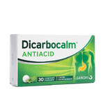 Dicarbocalm® Antiacid, 30 comprimate masticabile, Sanofi