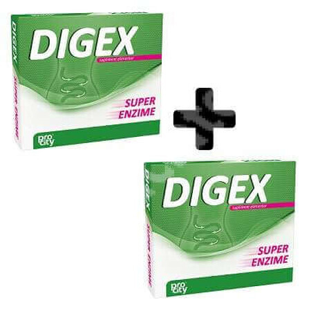 Digex super enzime, 10 + 10 capsule, Fiterman (1+1)