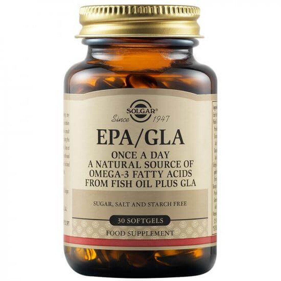 Epa Gla, 30 capsule, Solgar