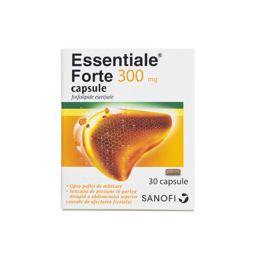 Essentiale Forte, 300 mg, 30 capsule, Sanofi recenzii