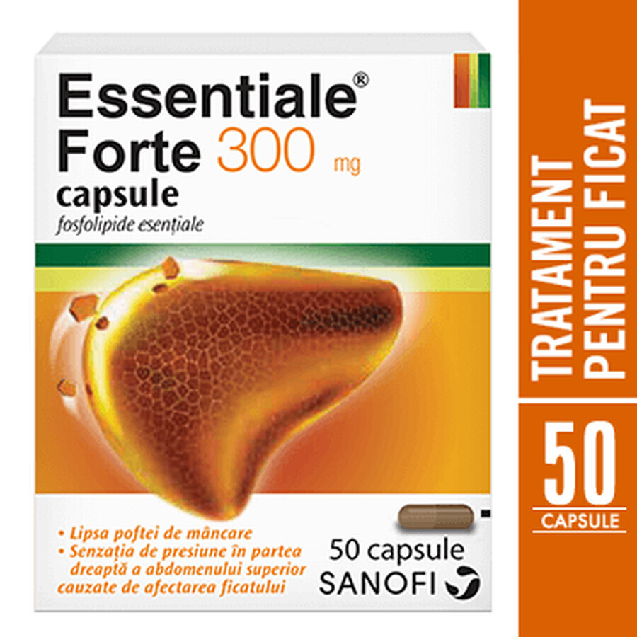 Essentiale Forte, 300 mg, 50 capsule, Sanofi recenzii