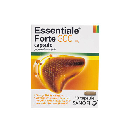 Essentiale Forte, 300 mg, 50 capsule, Sanofi