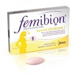 Femibion 1 sarcina sănătoasă, 30 comprimate, Dr. Reddys