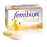 Femibion Sarcina Sanatoasa 2, 30 comprimate + 30 capsule, Dr. Reddys