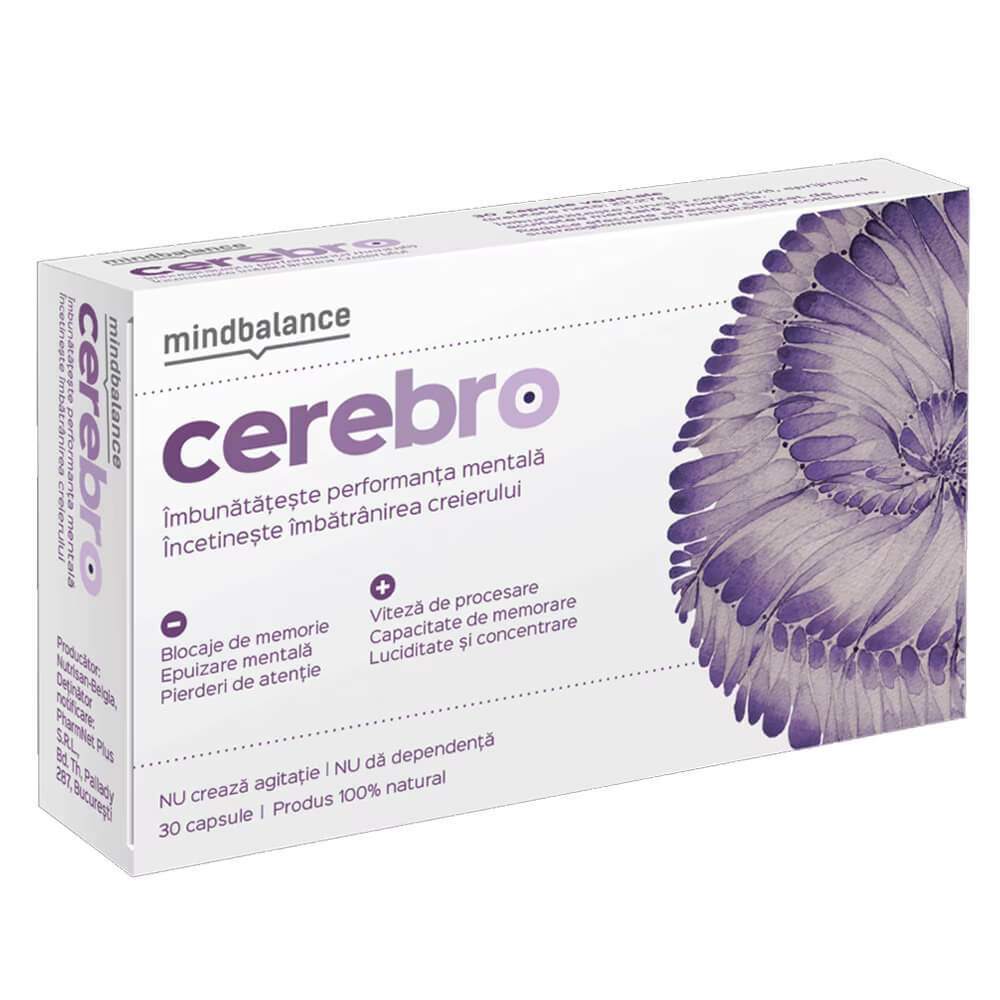 Cerebro Mindbalance, 30 capsule, Pharmnet