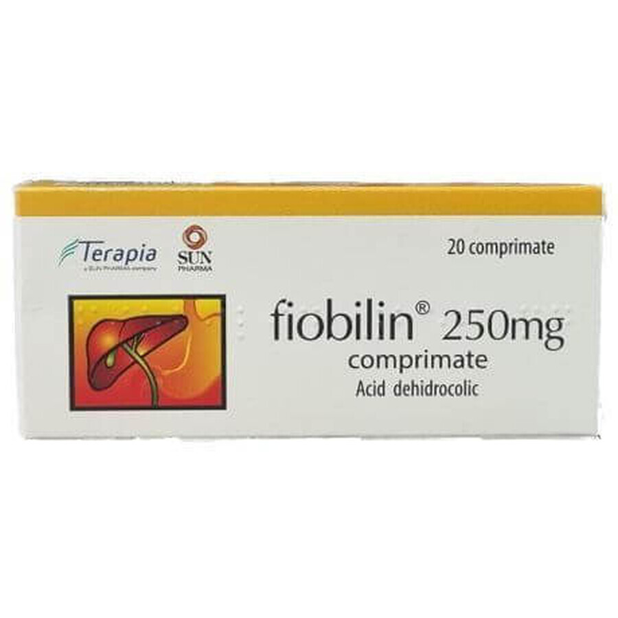 Fiobilin, 20 comprimate, Terapia