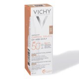 Vichy Capital Soleil Fluid colorat pentru protectie solara SPF 50+, 40 ml
