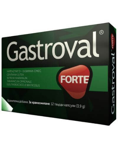 Gastroval Forte, 12 capsule, Valentis