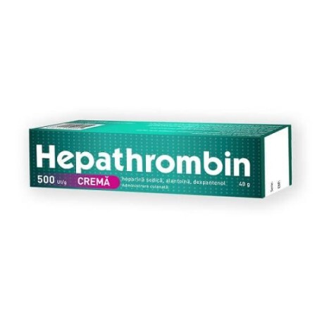 Hepathrombin crema 500UI/g, 40 g, Hemofarm
