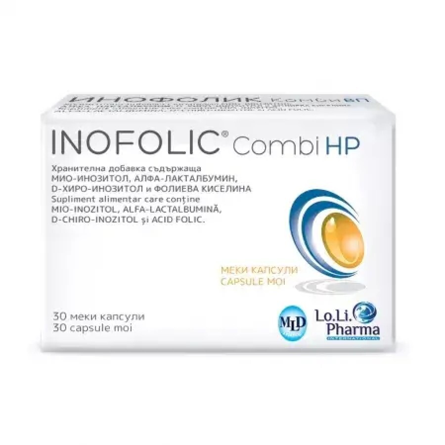 Inofolic Combi HP, 30 capsule moi, Lo Li Pharma recenzii
