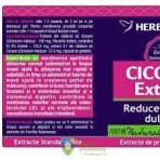 Cicoare Extract, 60 capsule, Herbagetica