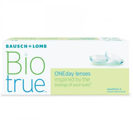 Lentile de contact -01.00 Biotrue OneDay, 30 bucati, Bausch Lomb