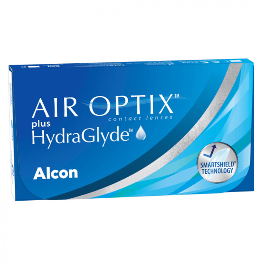 Lentile de contact -1.50 Air Optix HydraGlyde, 3 bucati, Alcon
