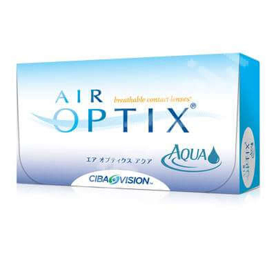 Lentile de contact -1.75 Air Optix Aqua, 6 bucati, Alcon