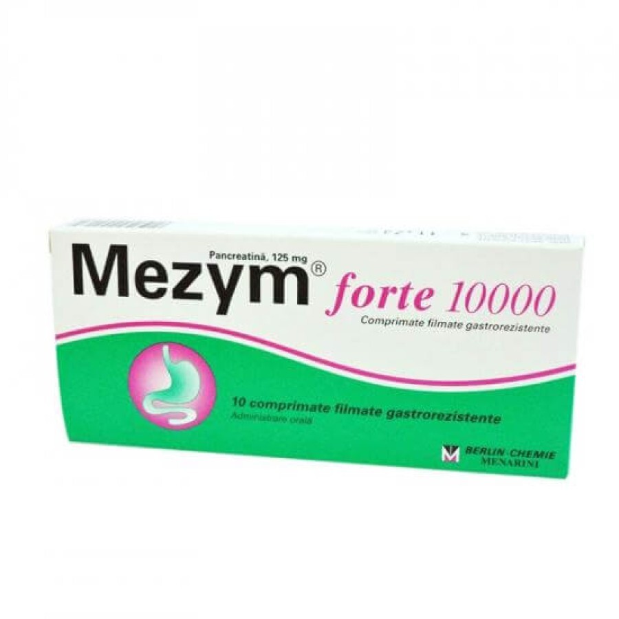 Mezym Forte 10000, 10 comprimate, Berlin-Chemie Ag recenzii