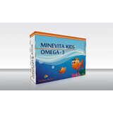 Minevita Kids Omega 3, 15 capsule, Sun Wave Pharma