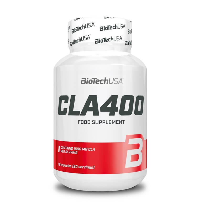 CLA 400mg, 80 capsule, BioTech USA Vitamine si suplimente