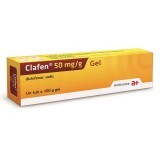Clafen gel 50 mg/g, 100 g, Antibiotice SA
