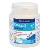 Omega 3 1000mg + Vitamina E, 120 capsule, Bio Synergie