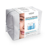 Pachet Crema hidratanta pentru ten normal Aqualia Thermal Light, 50 ml + Balsam hidratant pentru zona ochilor Aqualia Thermal, 15 ml, Vichy