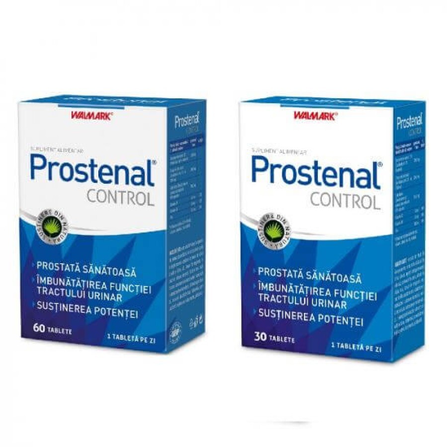 Pachet Prostenal Control, 60 + 30 tablete, Walmark recenzii