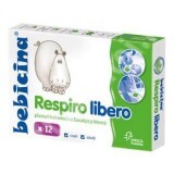 Plasturi Bebicina Respiro Libero, 12 bucăți, Omega Pharma