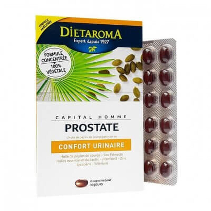 Prostate Capital Homme, 60 gélules, Dietaroma