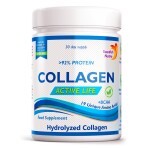 Colagen Hidrolizat Pulbere Tip 1, 2 și 3 Active Life cu 10.000 mg, 300 g, Swedish Nutra