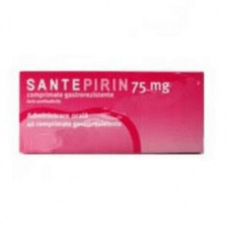 Santepirin, 75 mg, 40 comprimate gastrorezistente, Zentiva