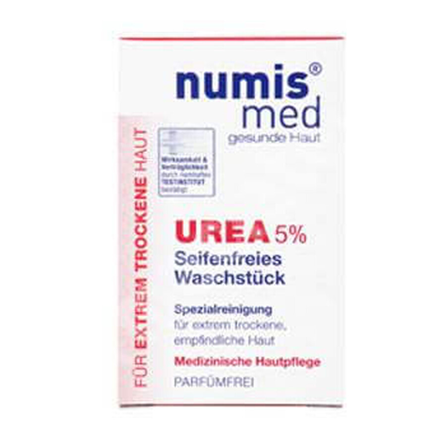 Sapun dermatocosmetic cu uree 5% pentru piele uscata si foarte uscata, 100 g, NumisMed