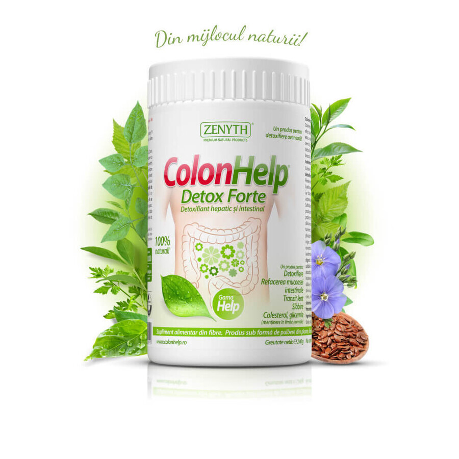 Colon Help Detox Forte, 240 g, Zenyth