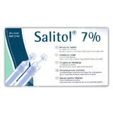 Solutie pentru inhalare Salitol 7%, 20x4 ml, Inqua