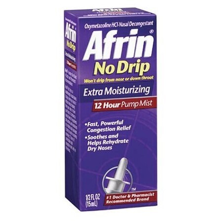 Spray nazal Afrin lemon 0.5 mg/ml, 15 ml, Merck Sharp