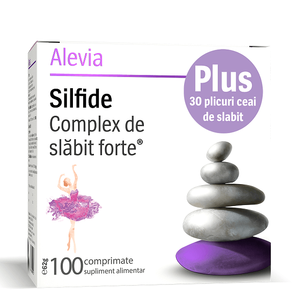 silfide complex de slabit forte reactii adverse Complex de slăbit forte Silfide, 100 comprimate + Ceai de slăbit, 30 doze, Alevia